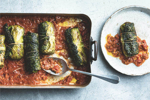 Lentil-Stuffed Cabbage Rolls - Hodmedod's Wholefoods