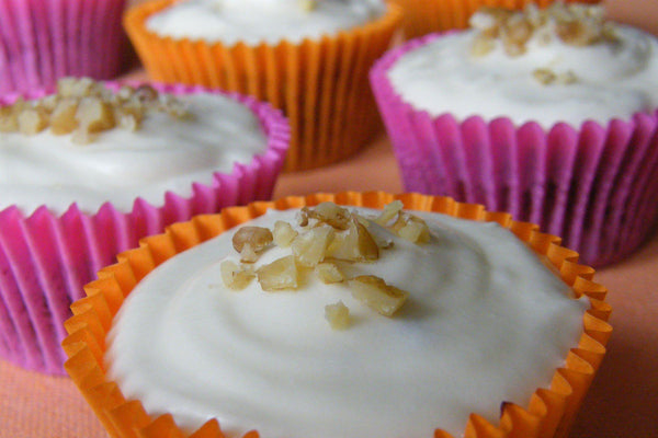 Vegan Mini Carrot Cakes - Hodmedod's Wholefoods