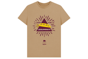 Join the Leguminati T-shirt, Organic Cotton