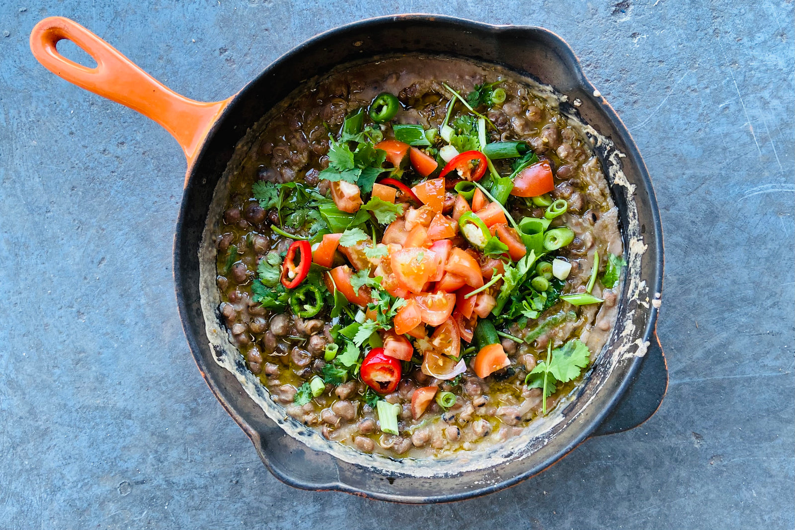 Simple medames made with ful hammam (Maris Bead fava beans)