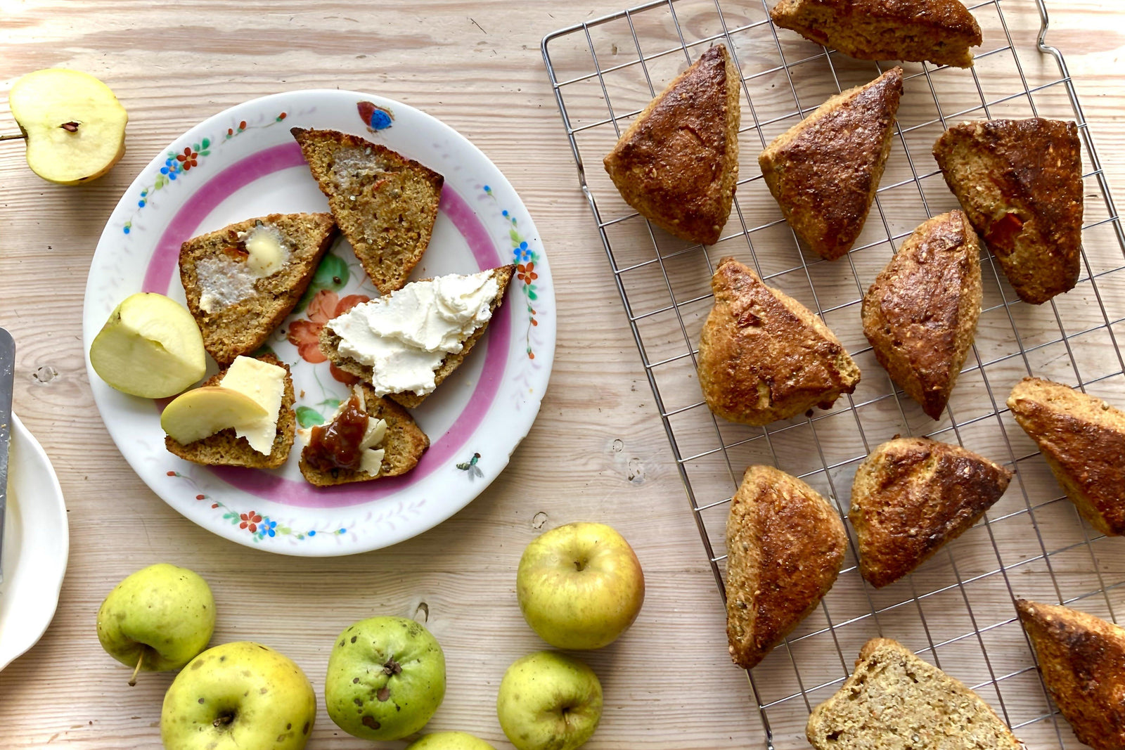 Seeded Sourdough Scones with Squash, YQ & Broth Mix #1