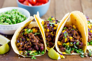 BBQ Bean & Lentil Tacos