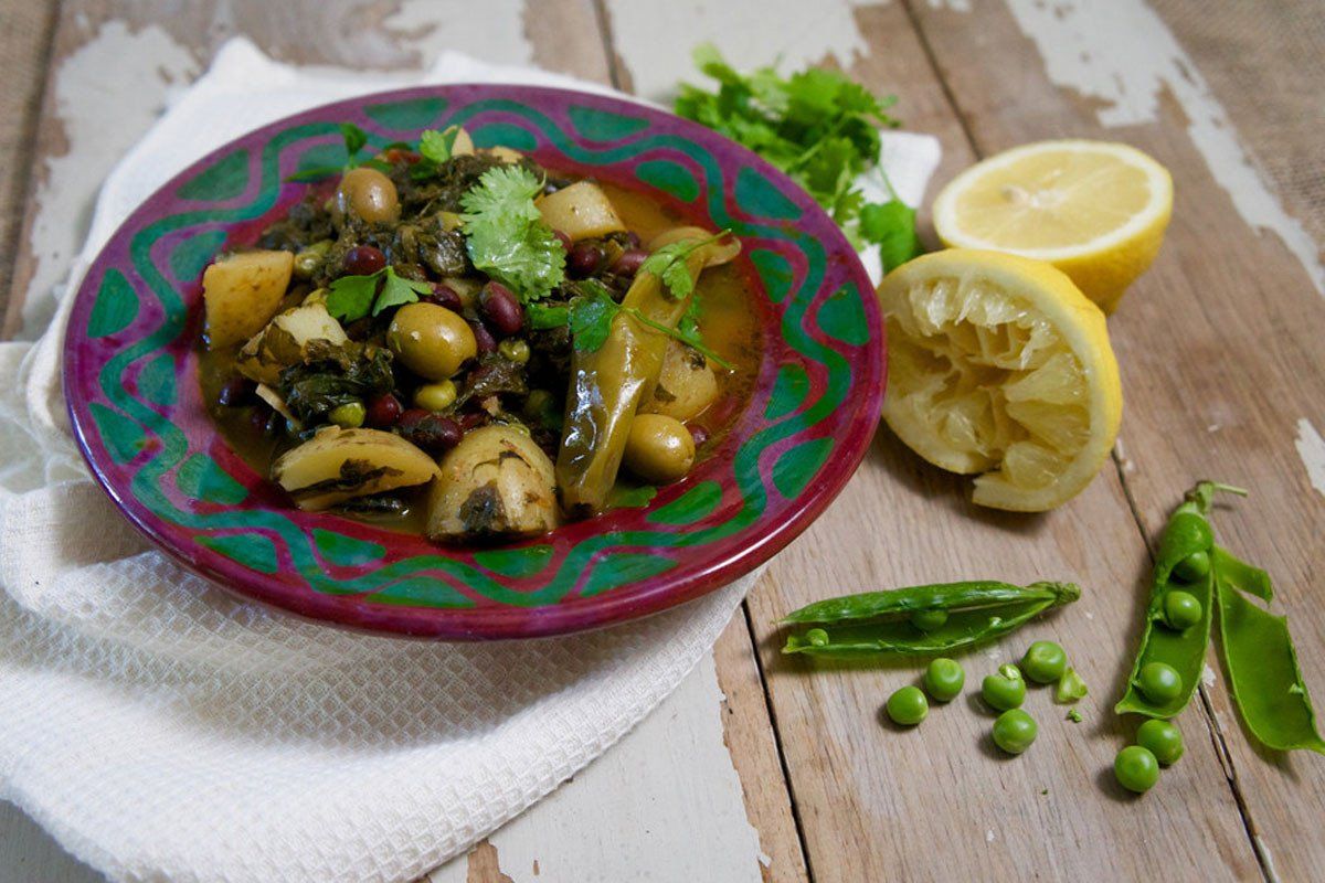 Berber Stew with Red Haricot Beans
