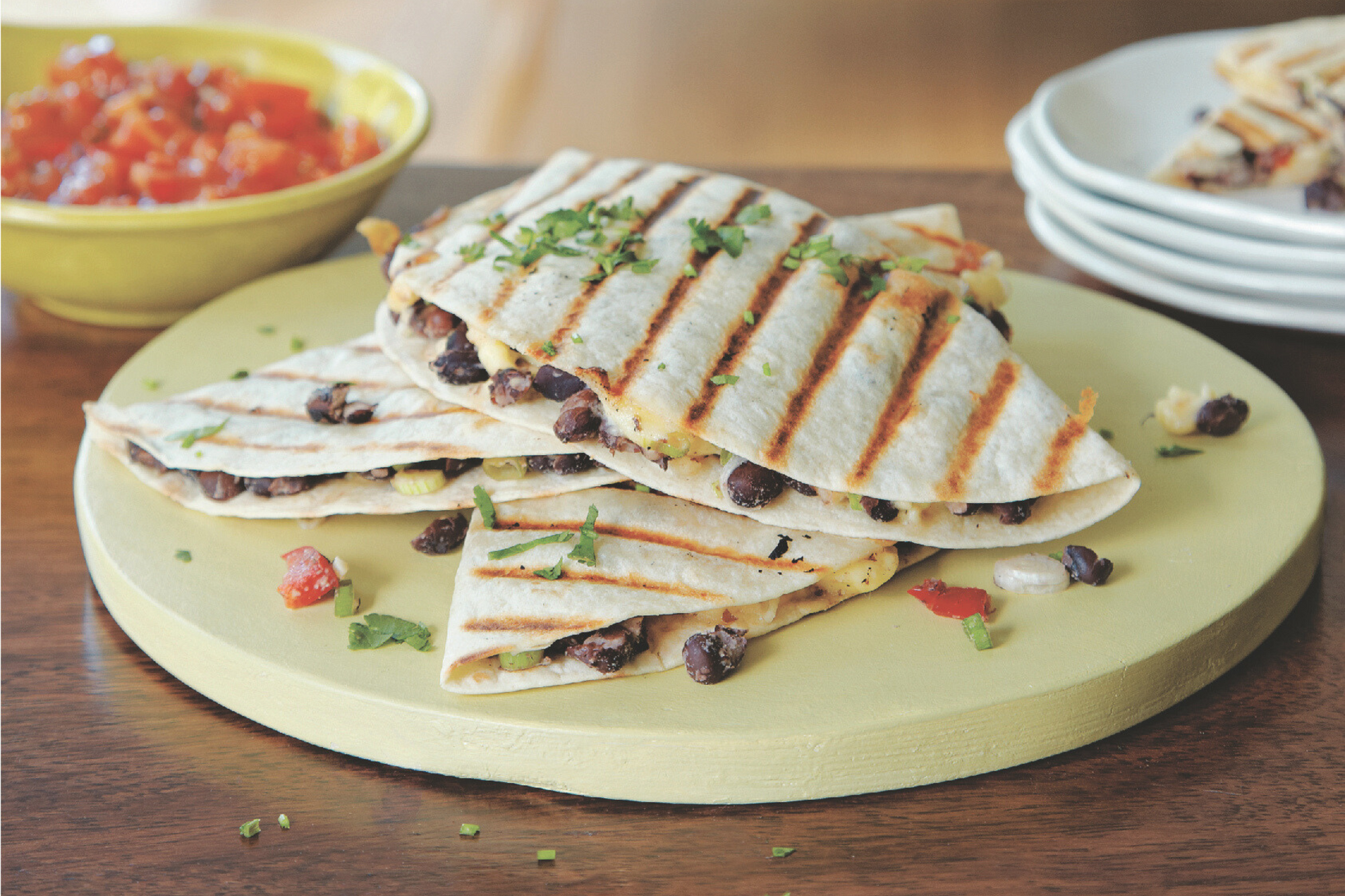 Black Bean Quesadillas