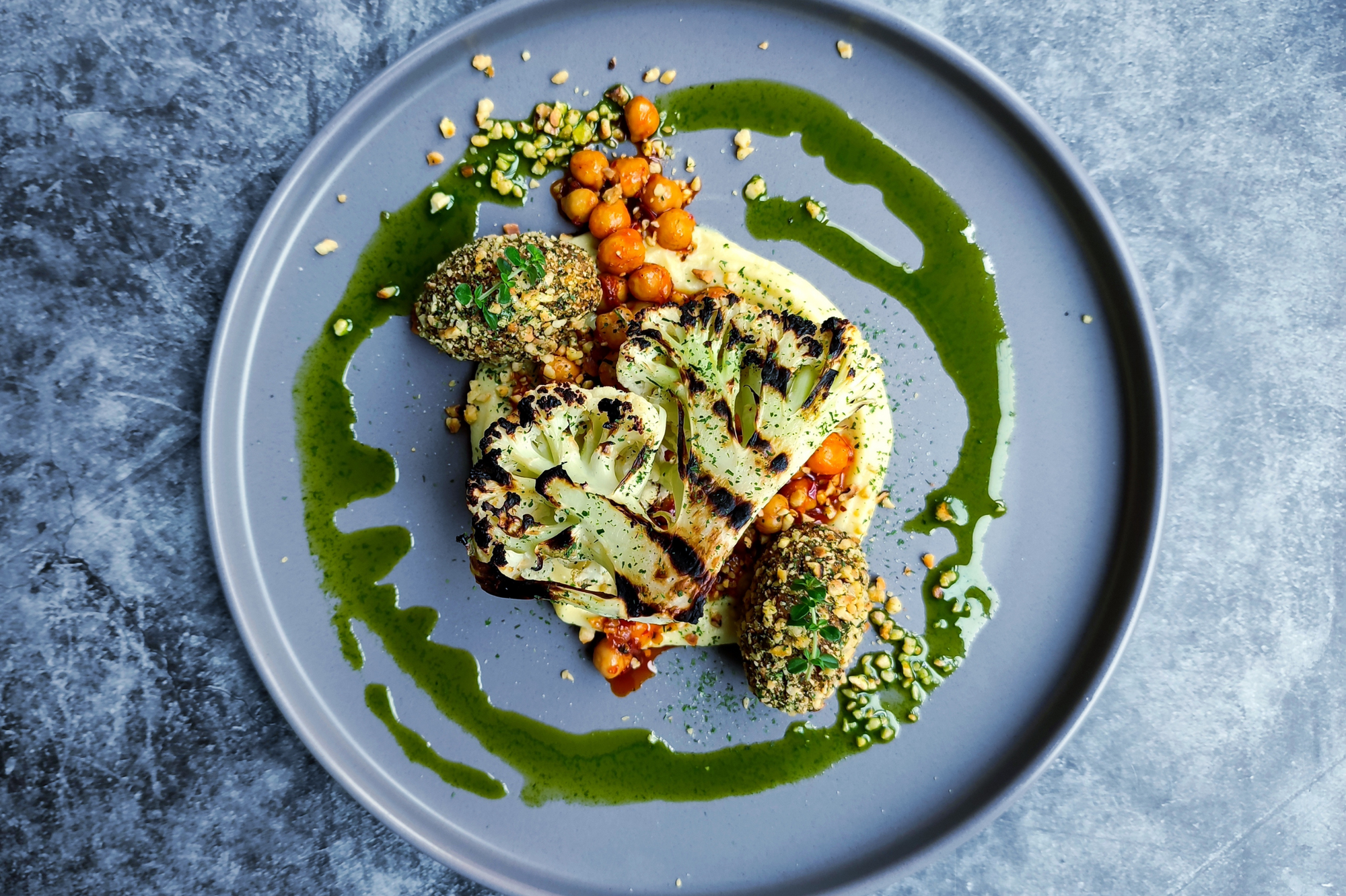 Carrot and Smoked Quinoa Kibbeh