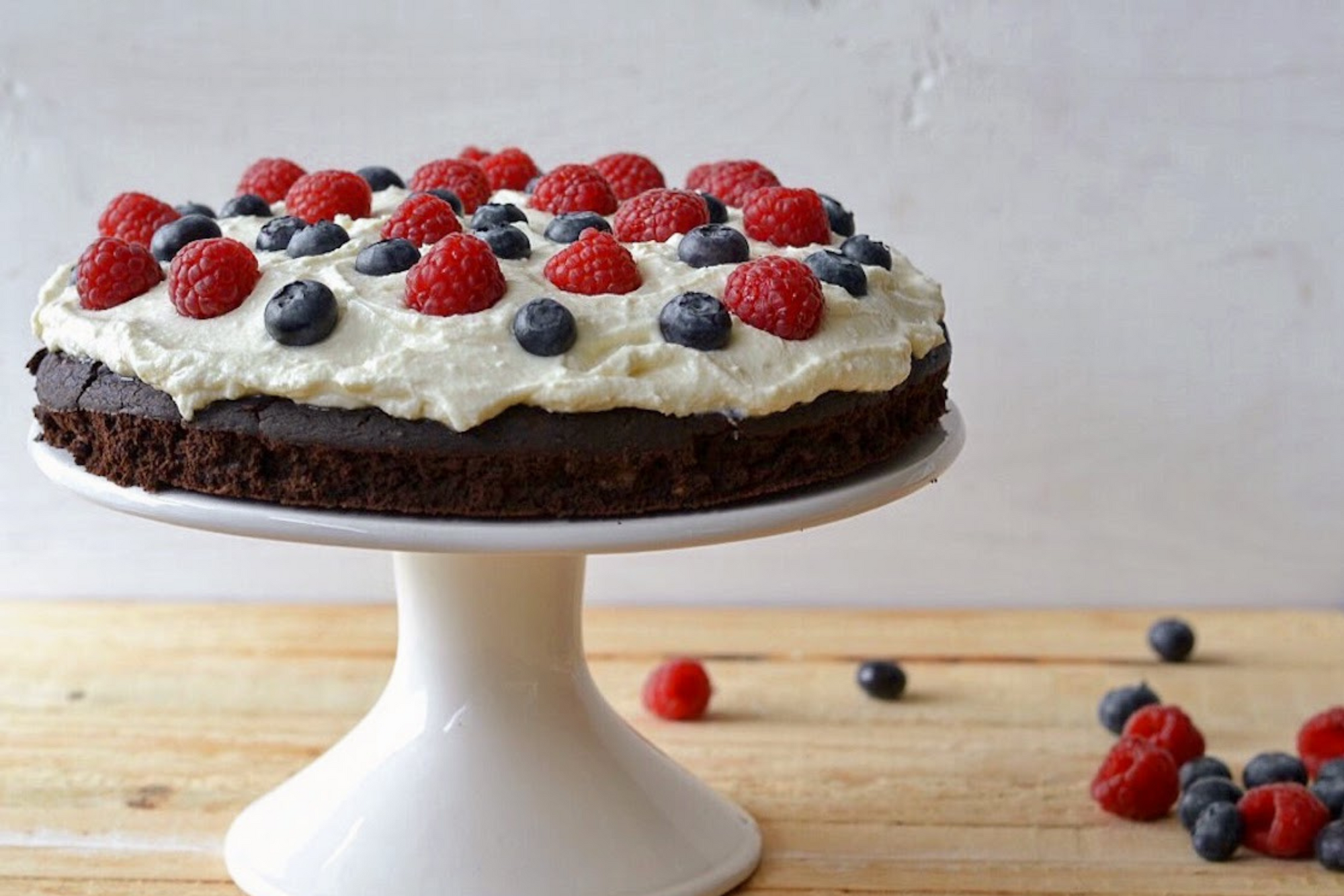 Cocoa & Fava Bean Cake