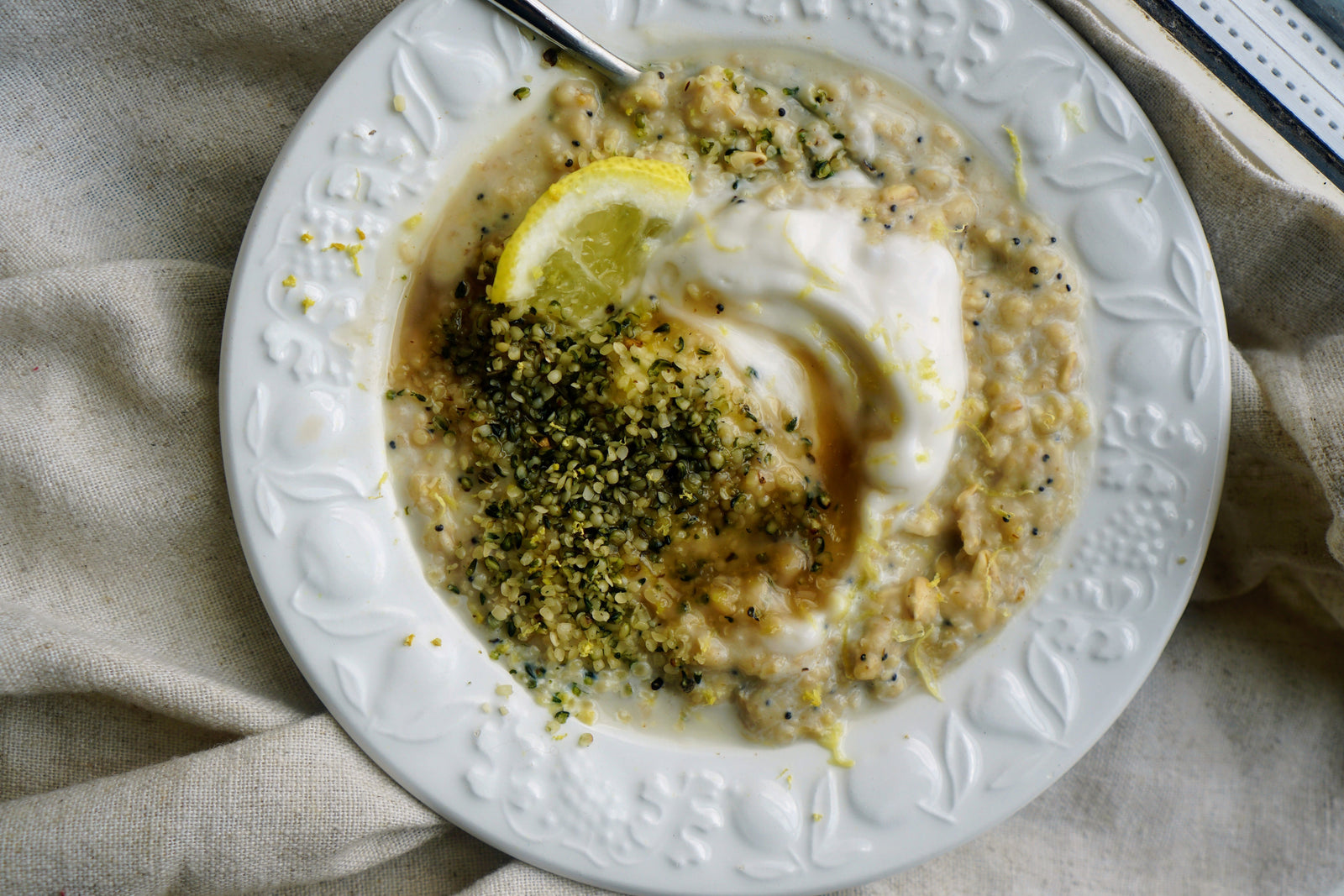 Lemon & Poppy Seed Porridge
