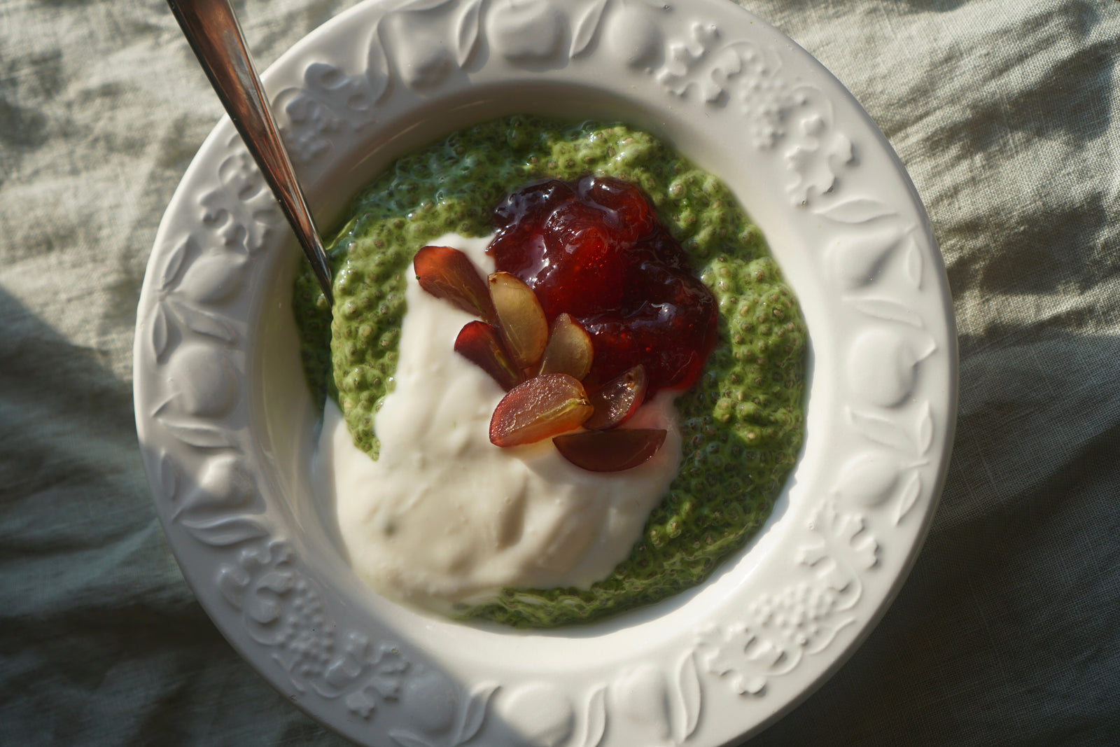 Green Chia Pudding