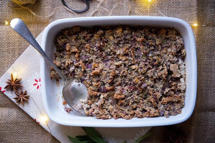 Gluten-free Quinoa and Apple Stuffing