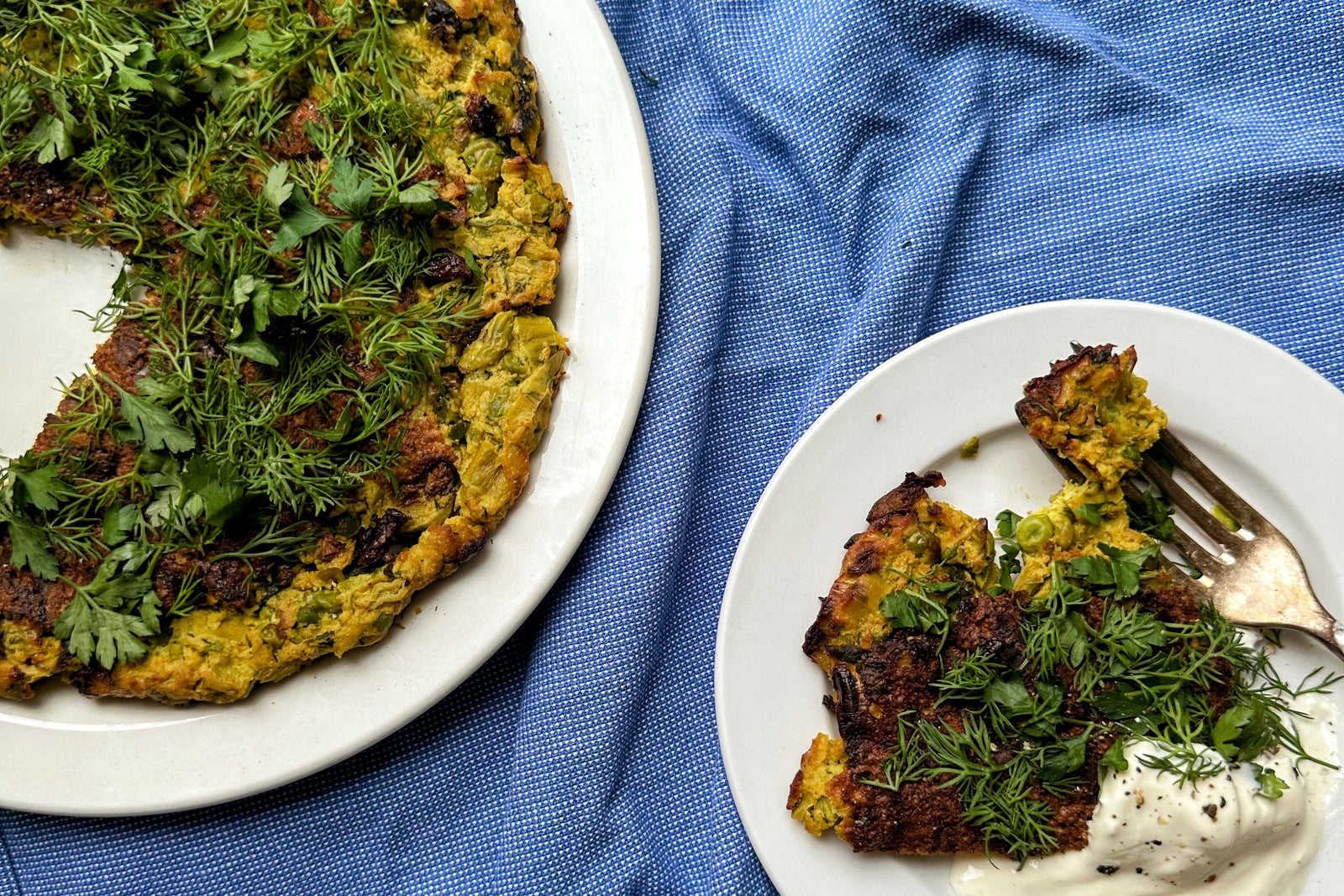 Ijeh with Marrowfat Peas