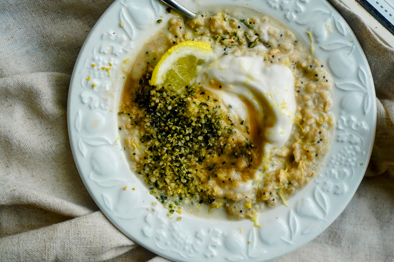 Lemon & Poppy Seed Porridge