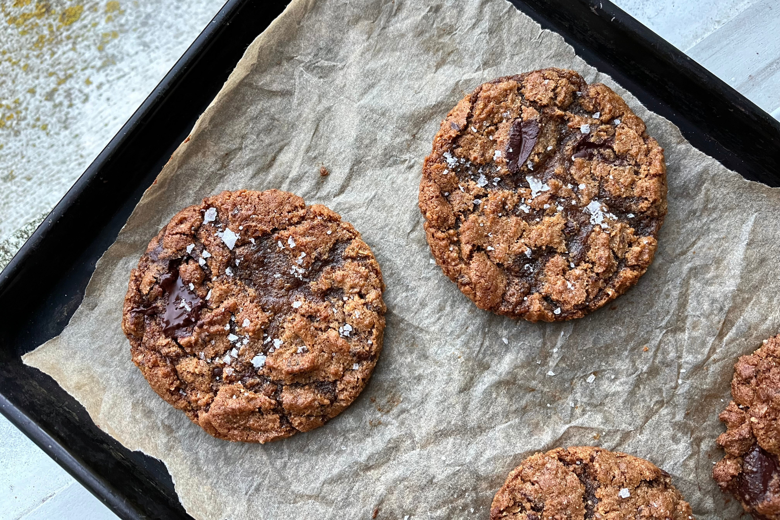 Malt Chocolate Chip Cookies 