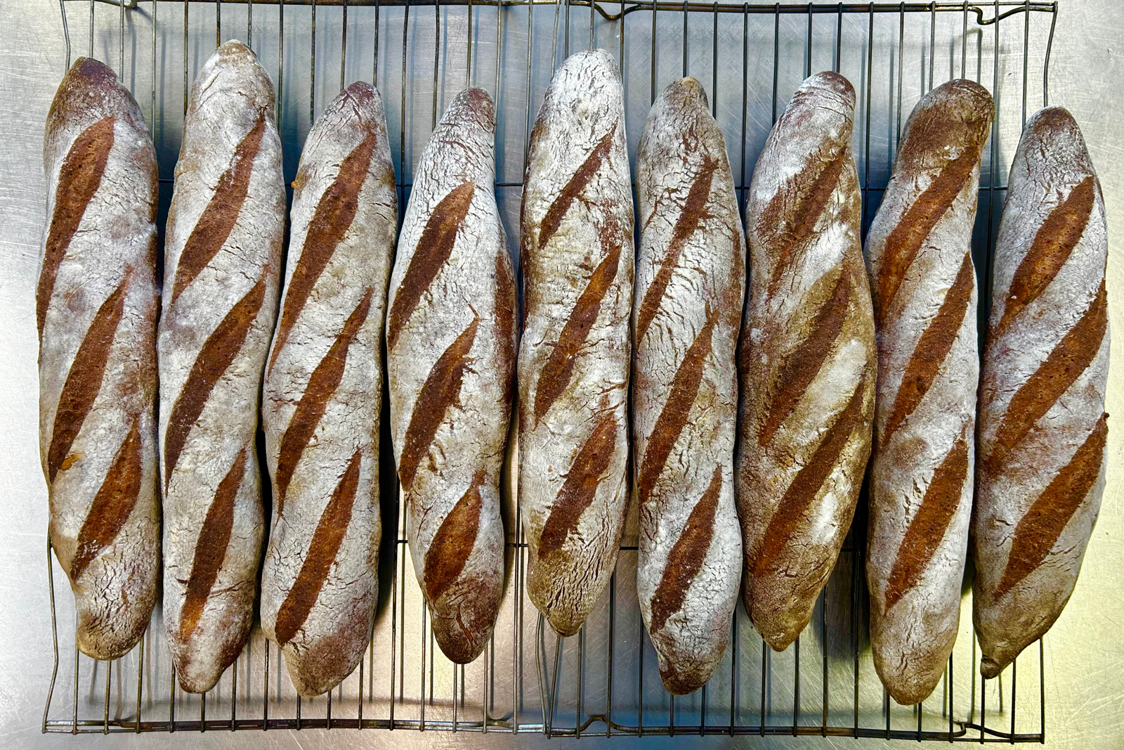 Millet & Emmer Baguette