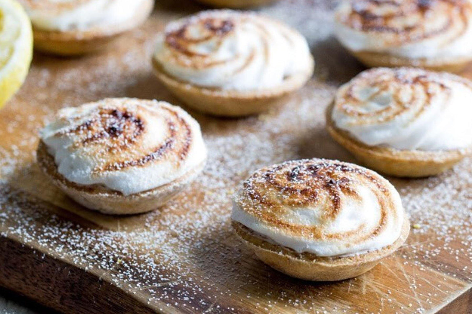 Vegan Lemon Meringue Pies