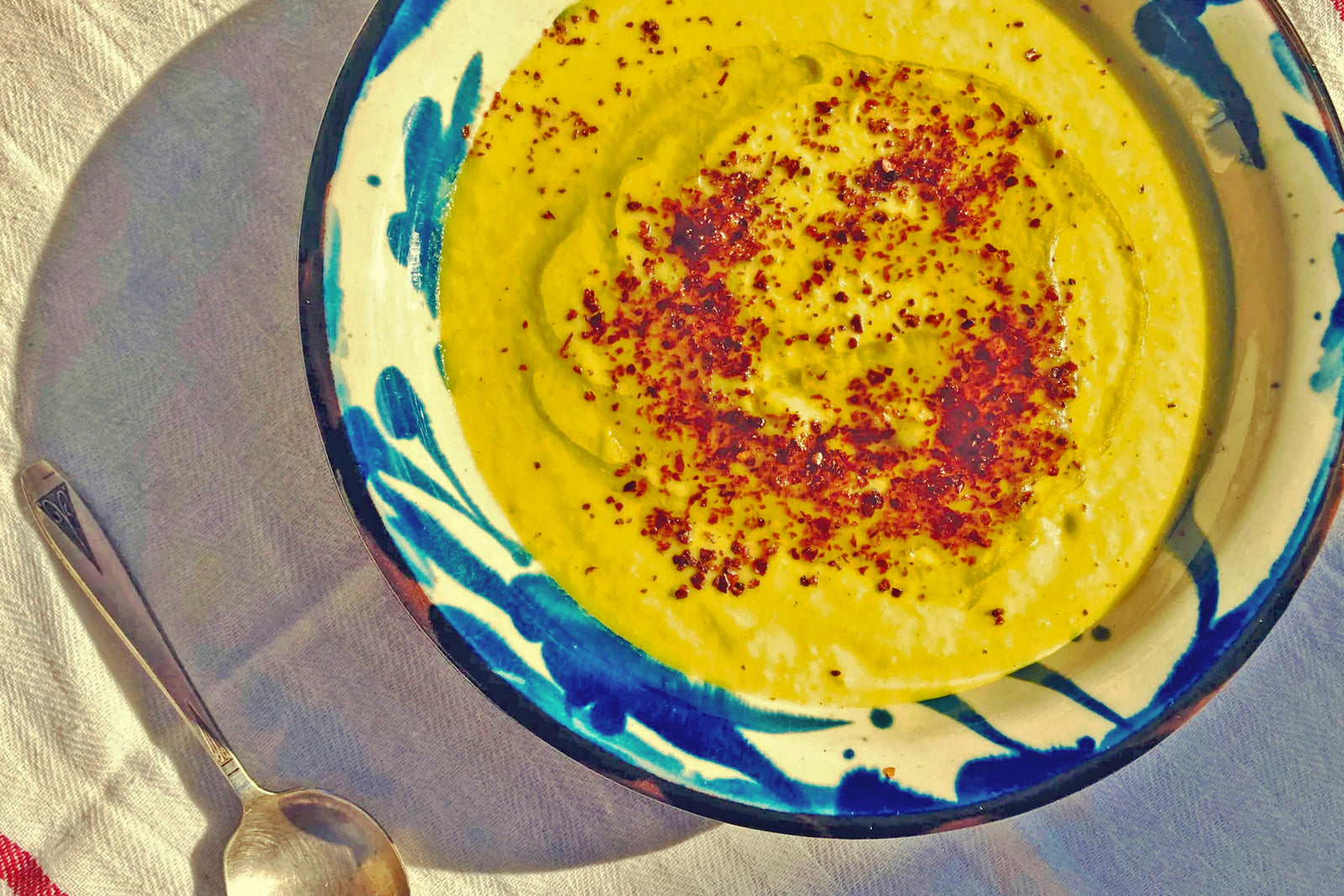 Parsnip, Lime and Coconut Soup