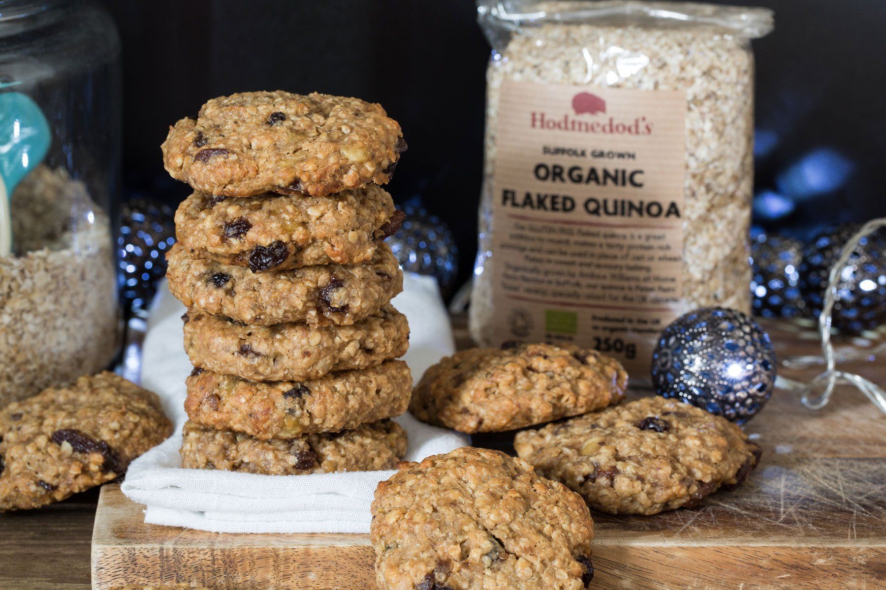 Quinoa and Mincemeat Cookies