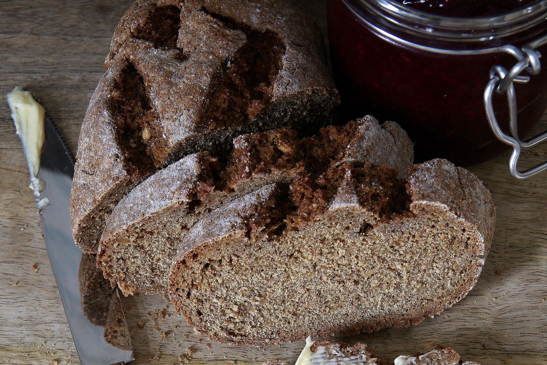 Rye & YQ Bread with Camelina
