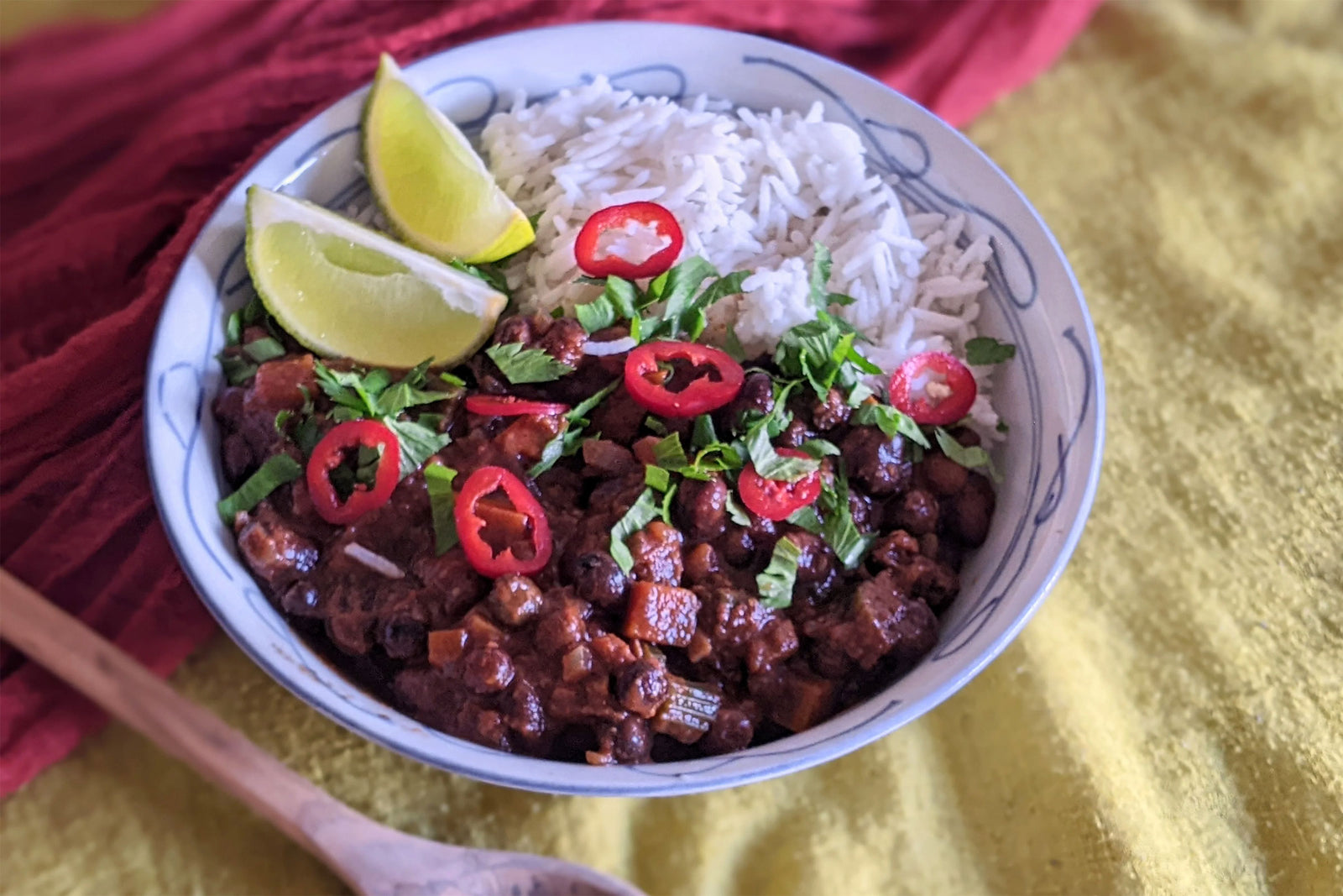 Slow Cooker Bean & Pea Chilli