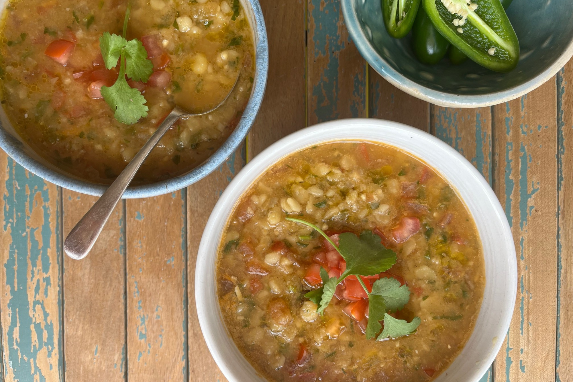 Sopa de Habas: Mexican fava bean soup