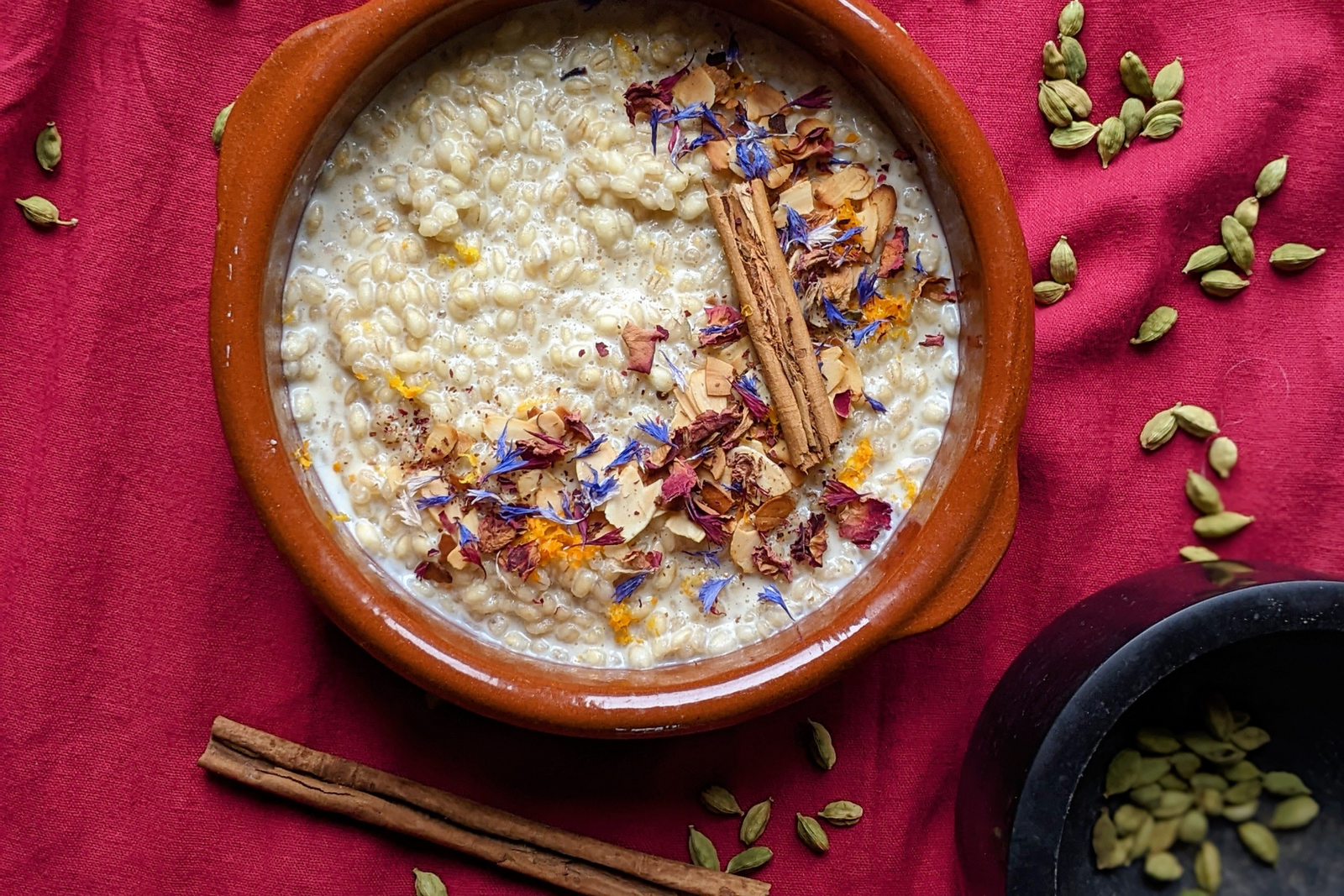 Spiced Barley Pudding