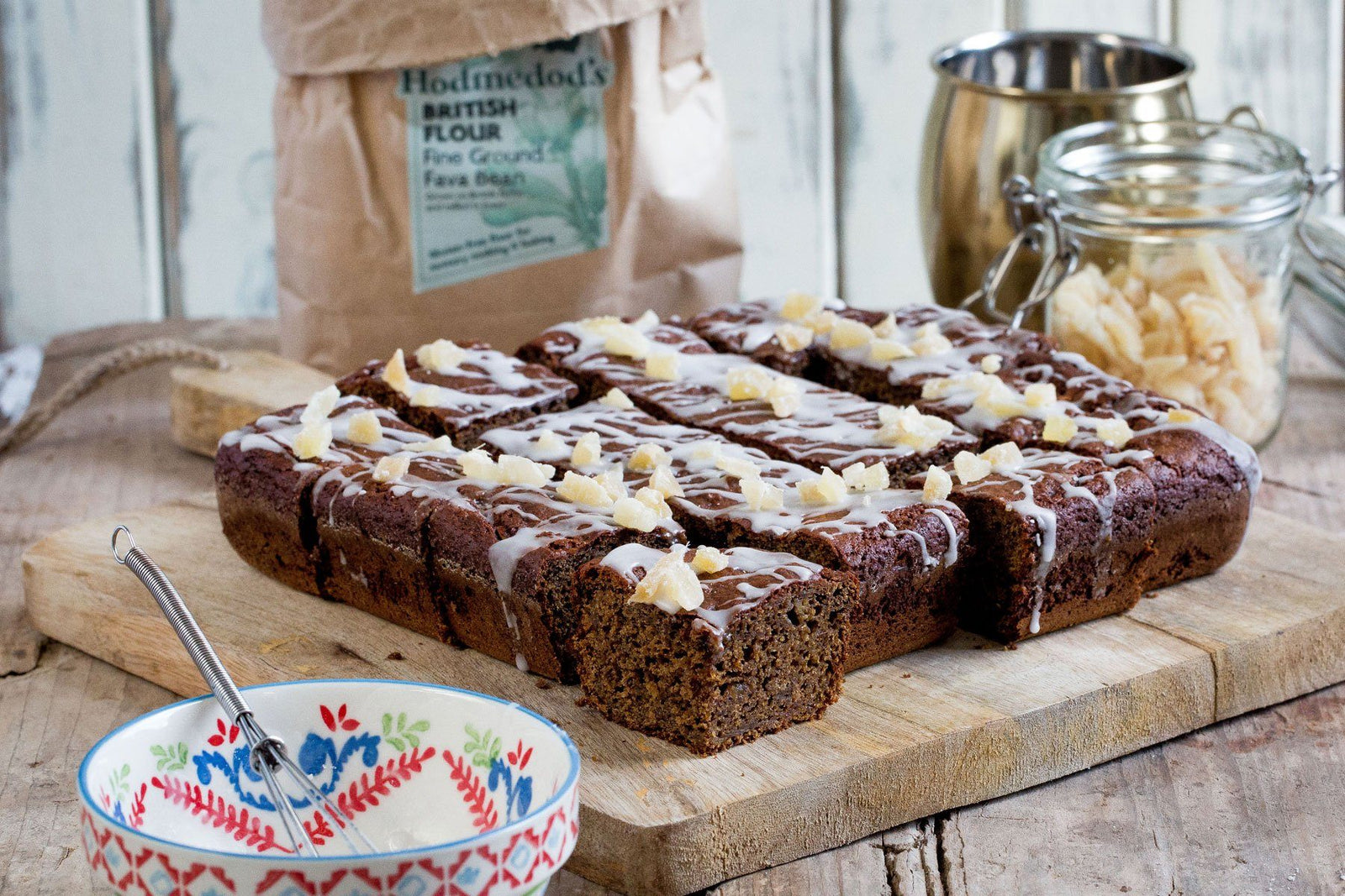 Festive Vegan Ginger Cake