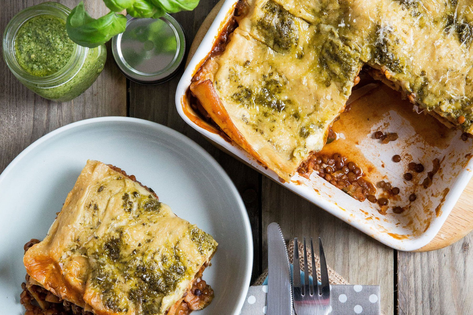Lentil Lasagne