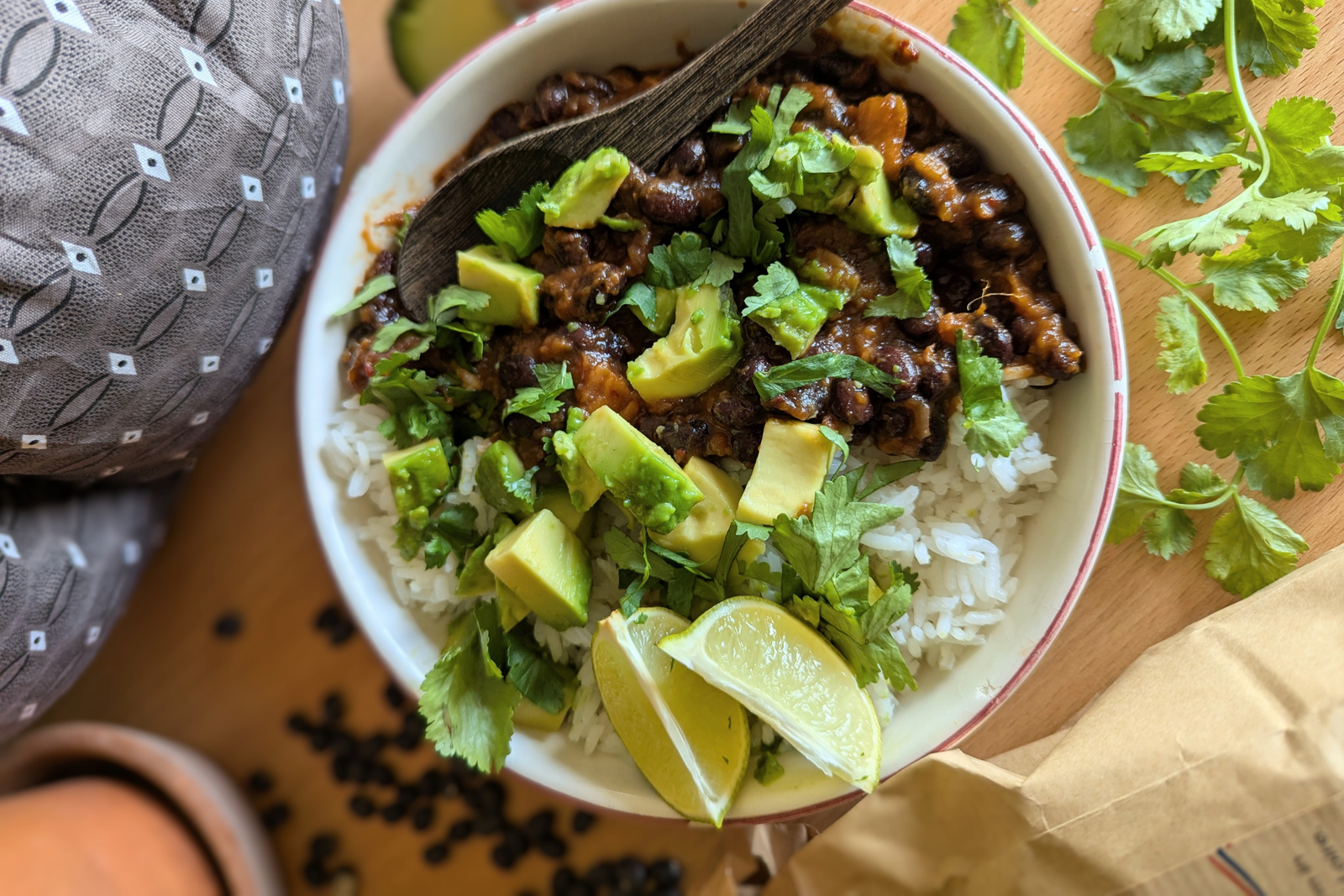 Wonderbag Black Bean and Sweet Potato Chilli