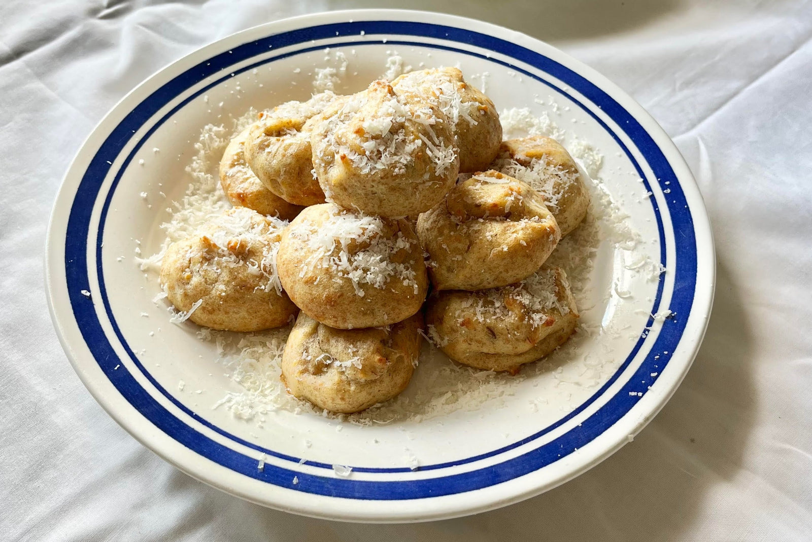 Spelt & Cheddar Gougeres