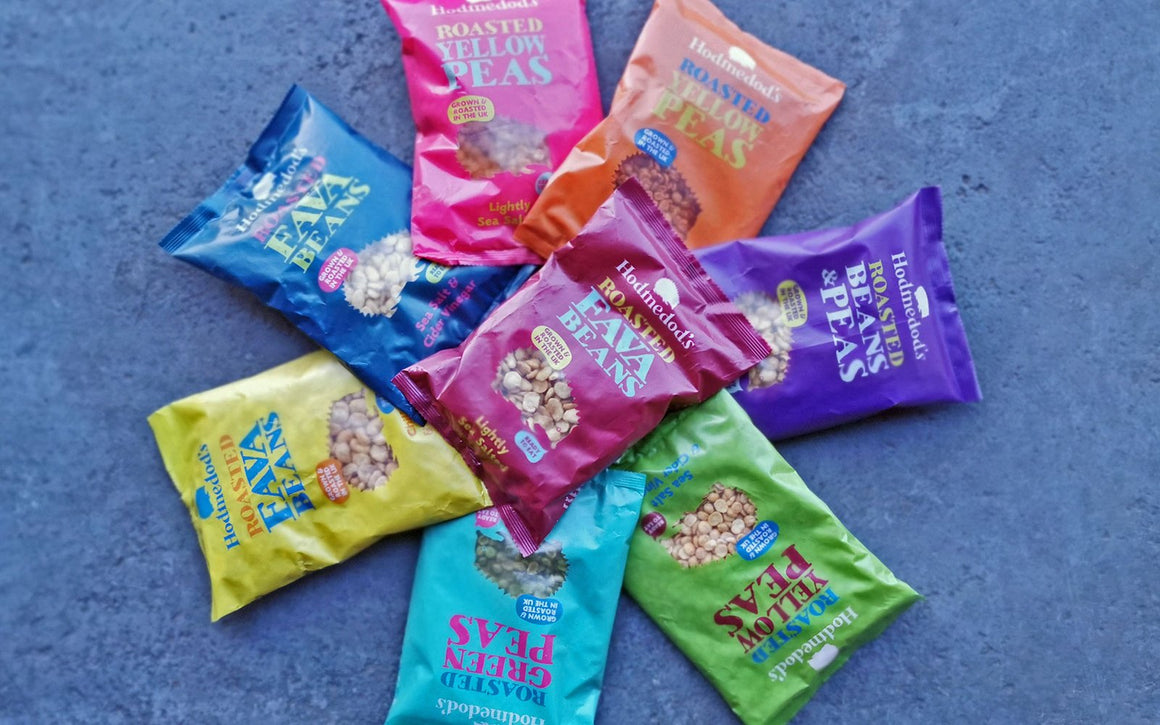 Roasted Pulse & Seed Snacks from British Farms