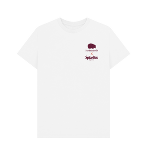 White Printed T-shirt Front