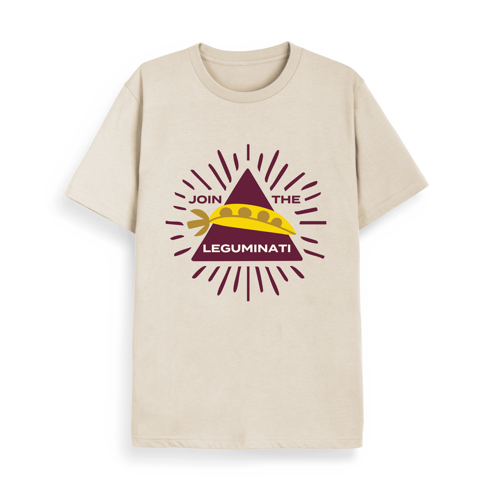 Oat Printed T-shirt Front