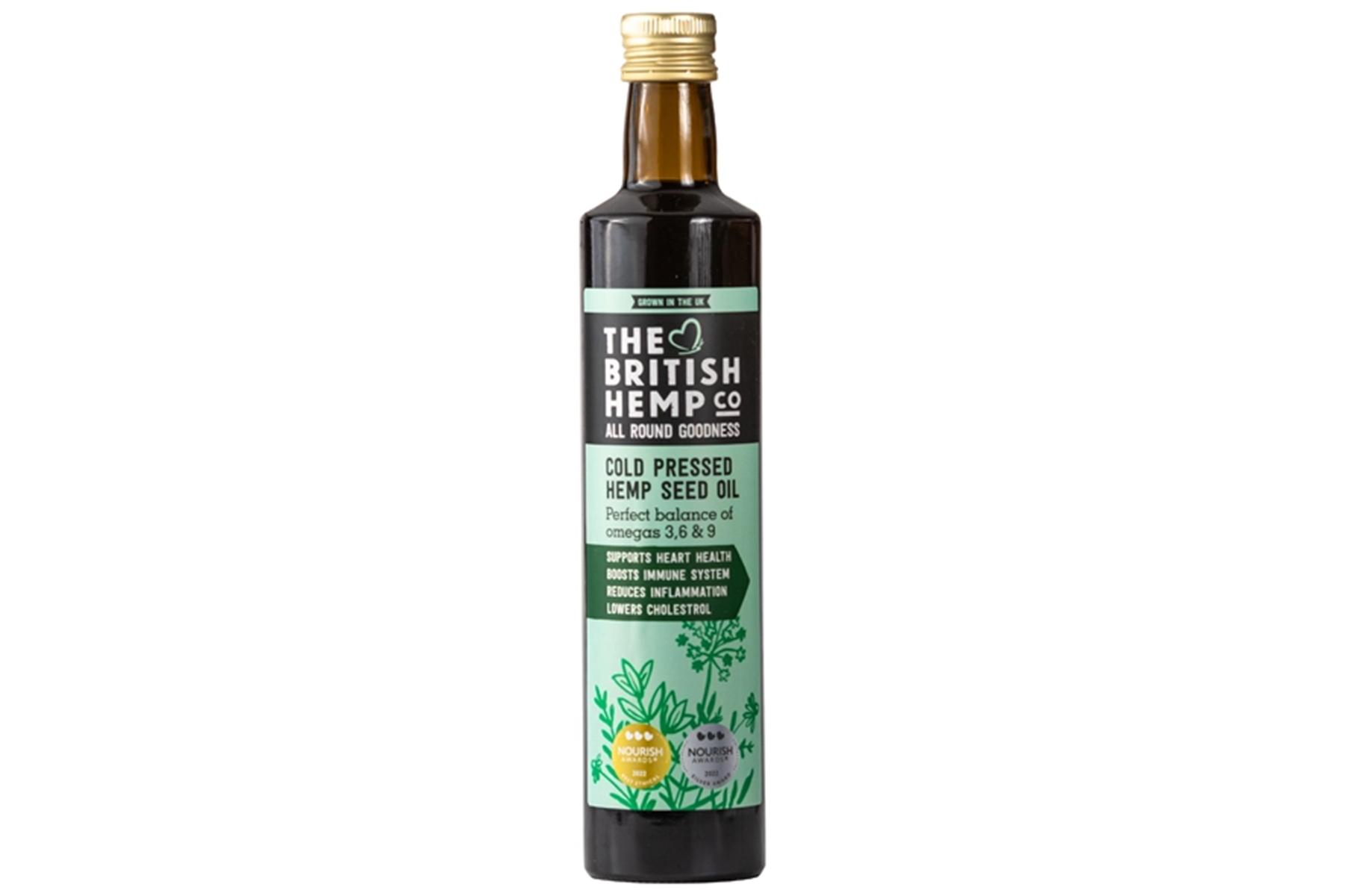 Cold Pressed Hemp Seed Oil