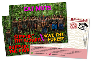 Eat Nuts / Support the Kayapo Cards