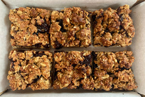 Prune, Barley and Oat Squares