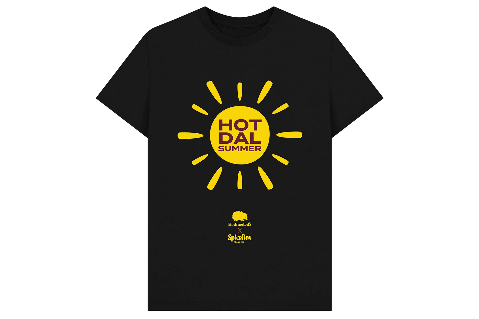 Hot Dal Summer T-shirt, Dark, Organic Cotton