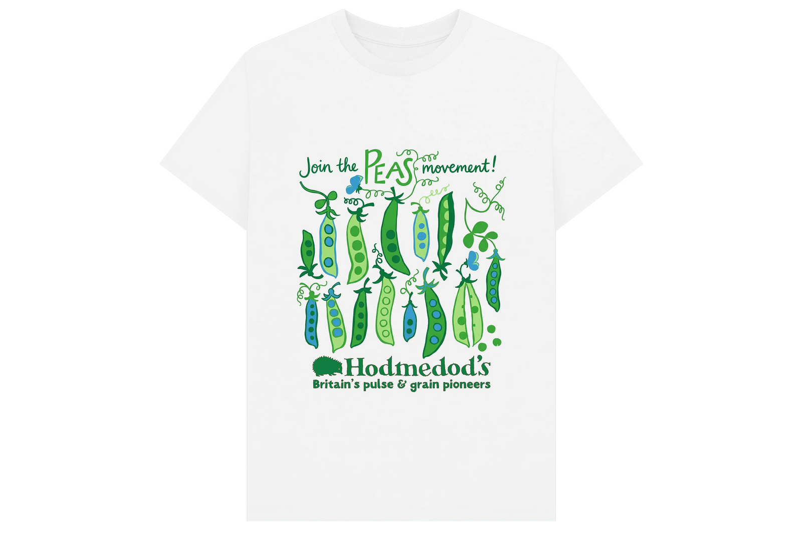 Join the Peas Movement T-shirt, Organic Cotton