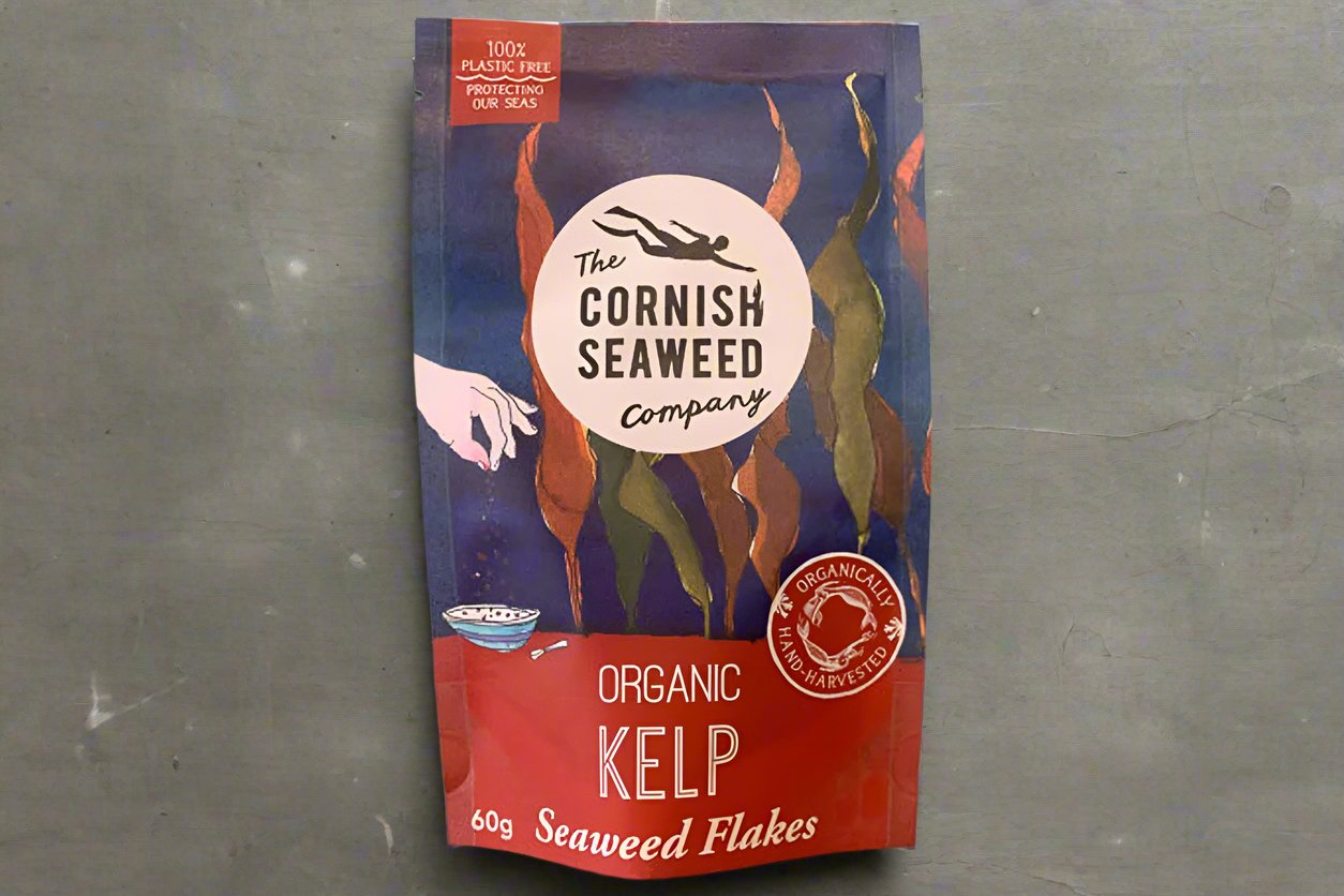 Kelp Seaweed Flakes, Organic, 60g from The Cornish Seaweed Company