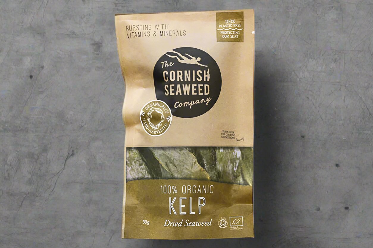 Kelp Seaweed Leaves, Organic, 30g from The Cornish Seaweed Company