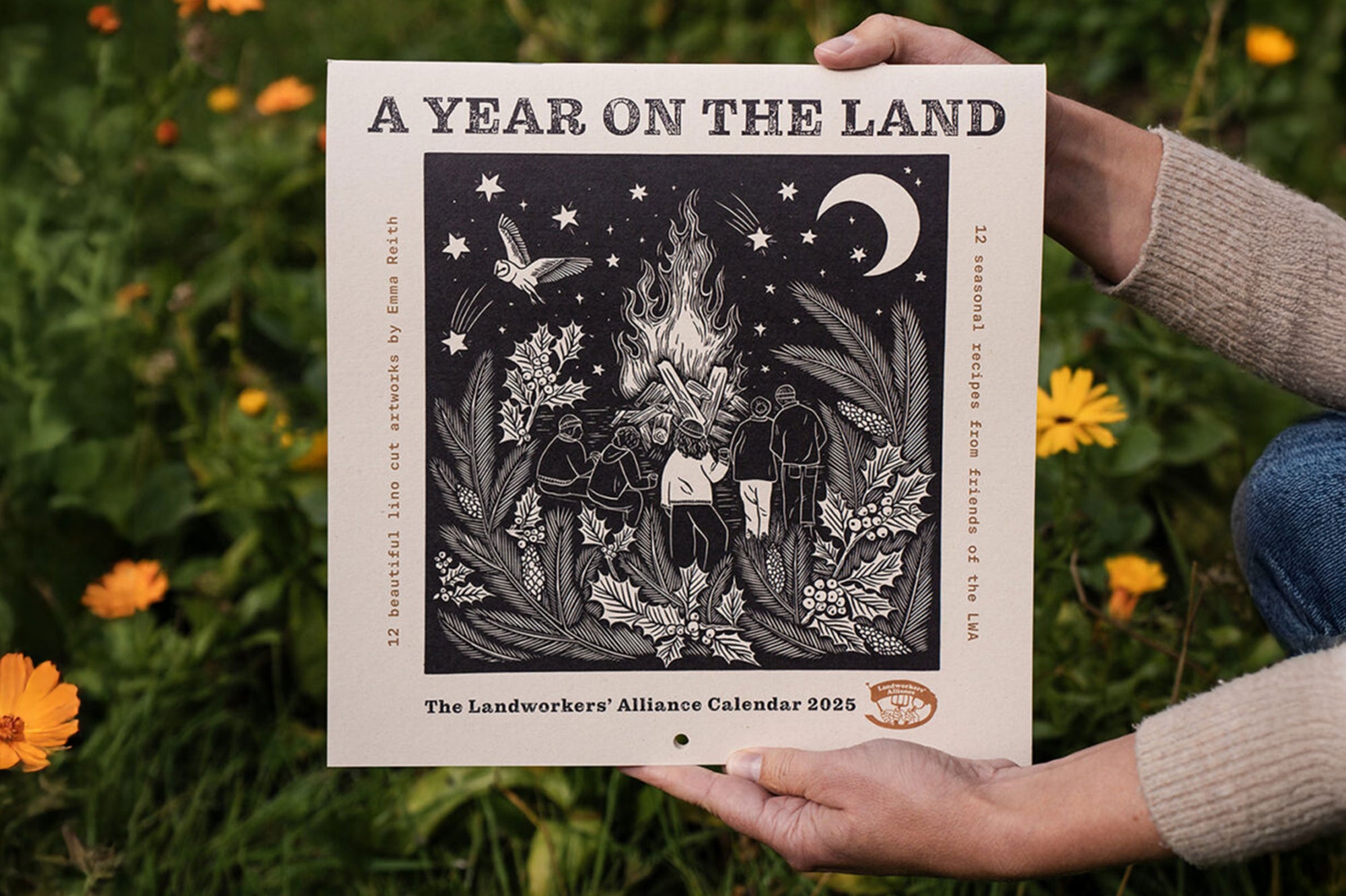 A Year on the Land: The Landworkers' Alliance 2025 Calendar