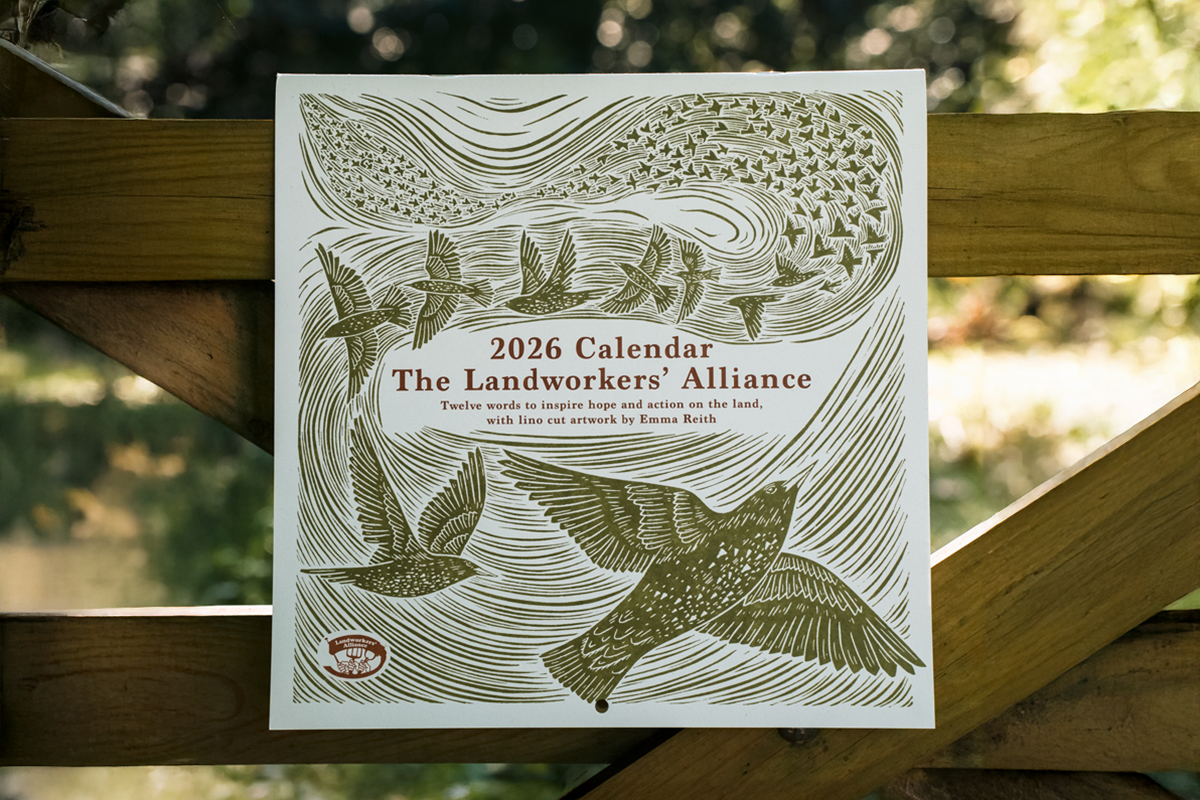 Landworkers' Alliance Calendar 2026