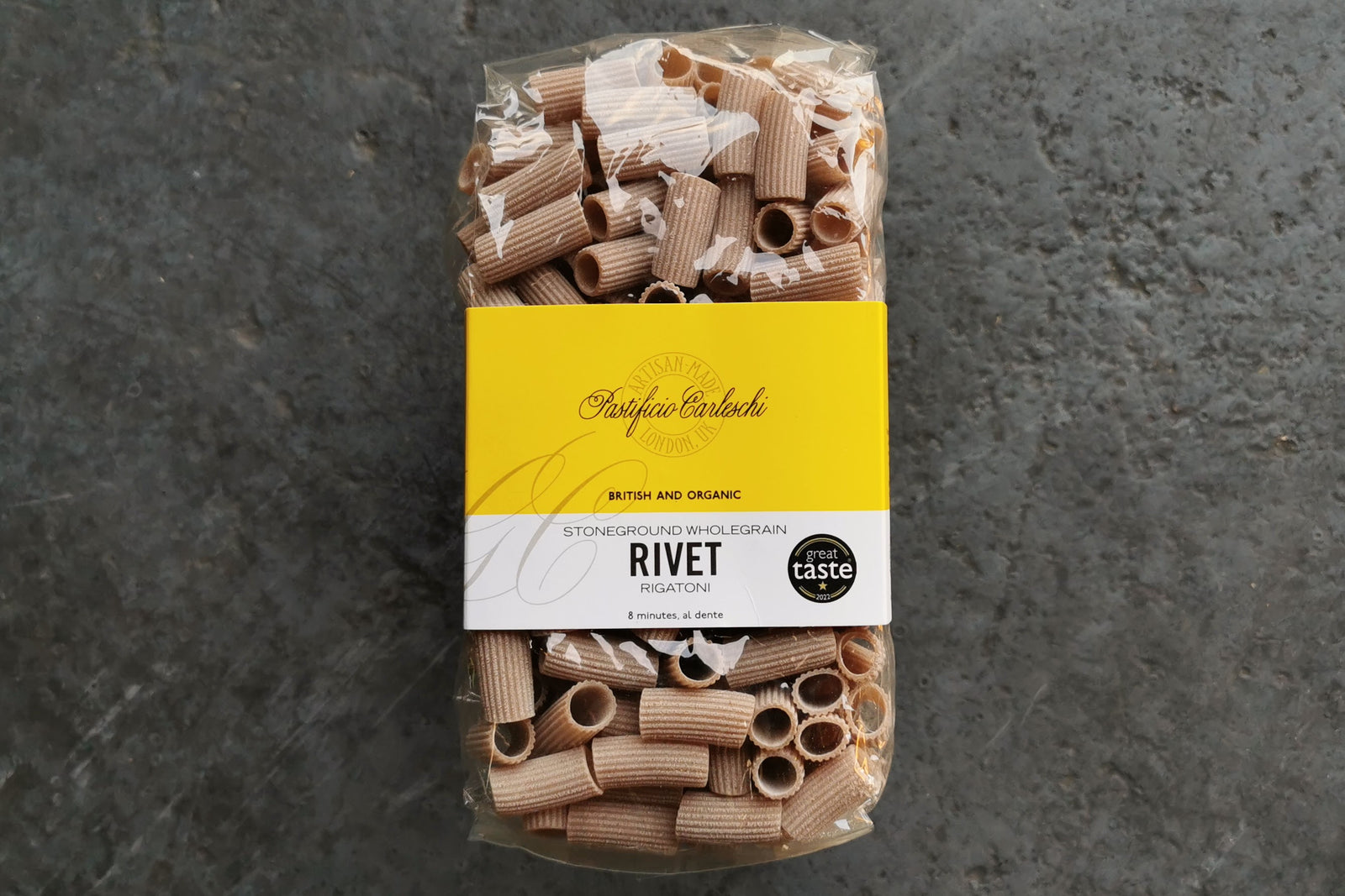 Rivet Rigatoni, Wholegrain, Organic