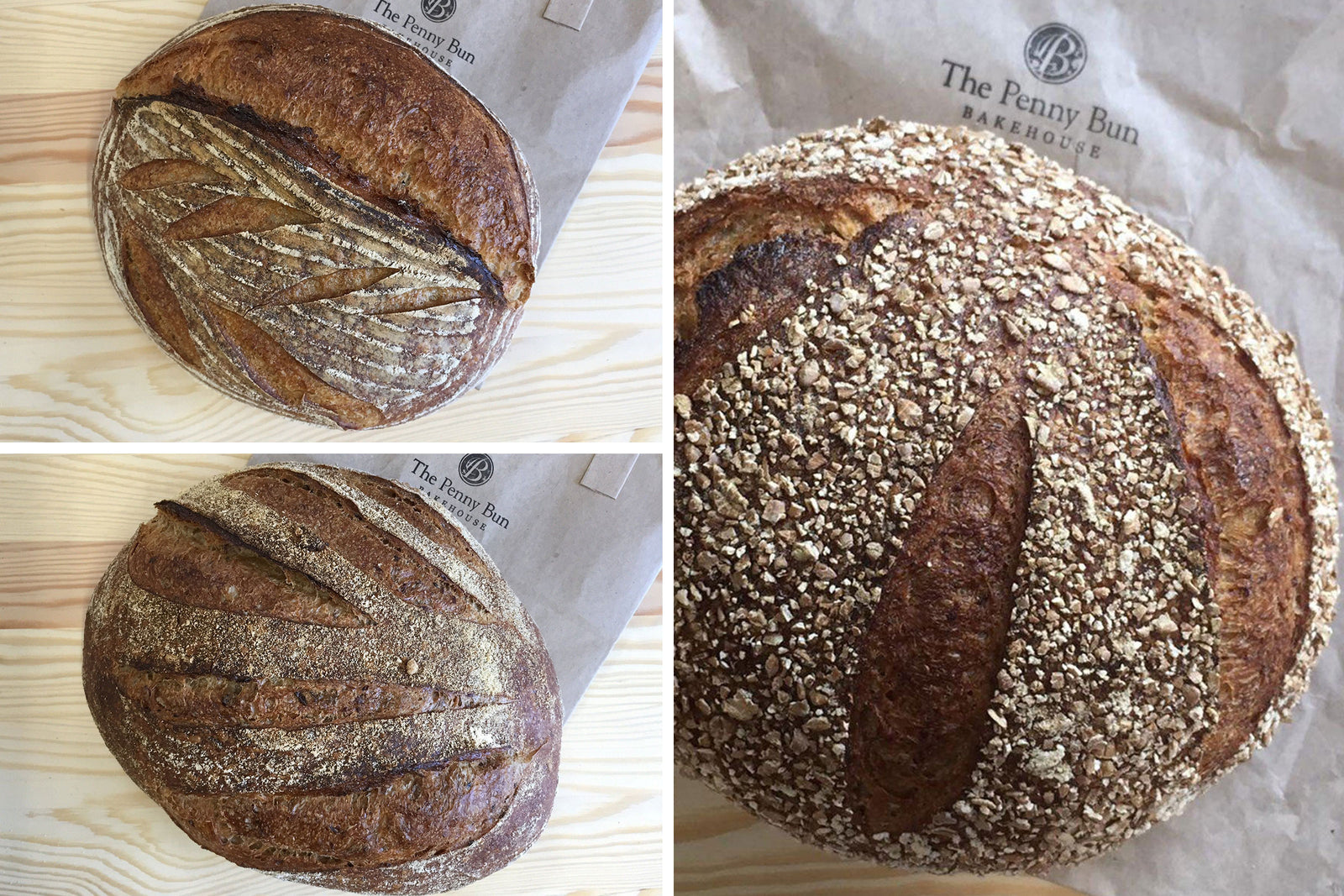 Penny Bun Sourdough Selection