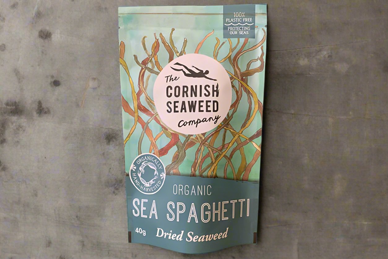 Sea Spaghetti Dried Seaweed, Organic, 40g from The Cornish Seaweed Company