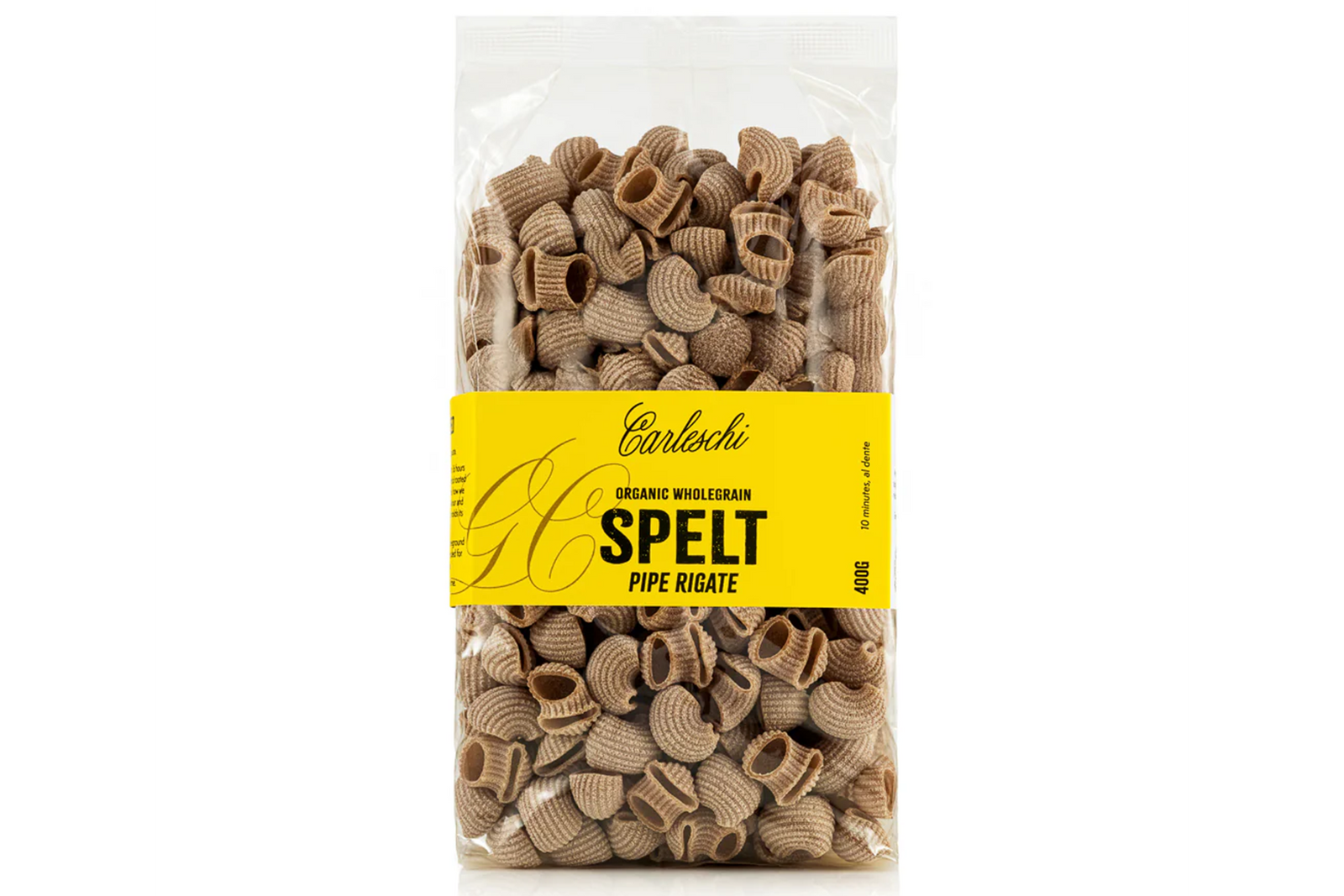 Spelt Pipe Rigate, Wholegrain, Organic