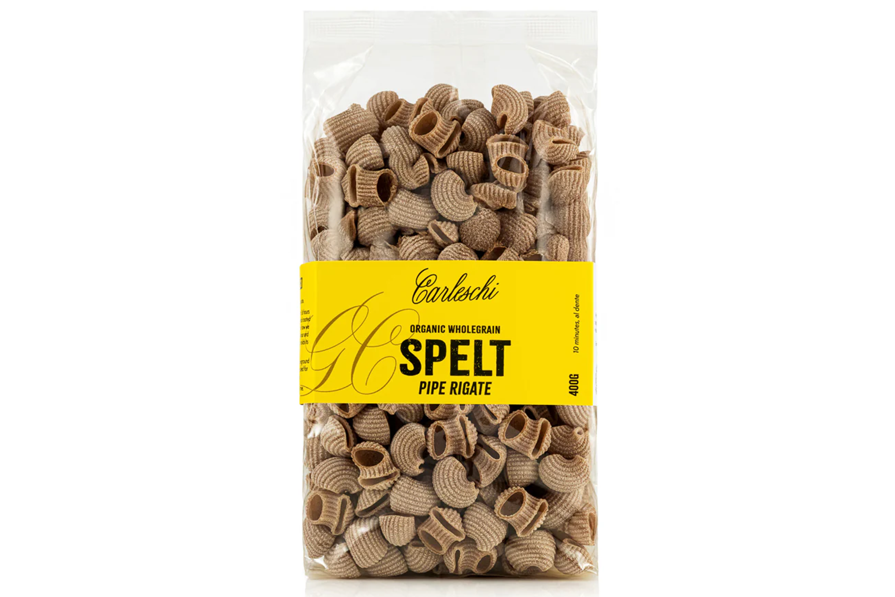 Spelt Pipe Rigate, Wholegrain, Organic