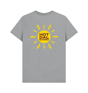 Athletic Grey Printed T-shirt Back