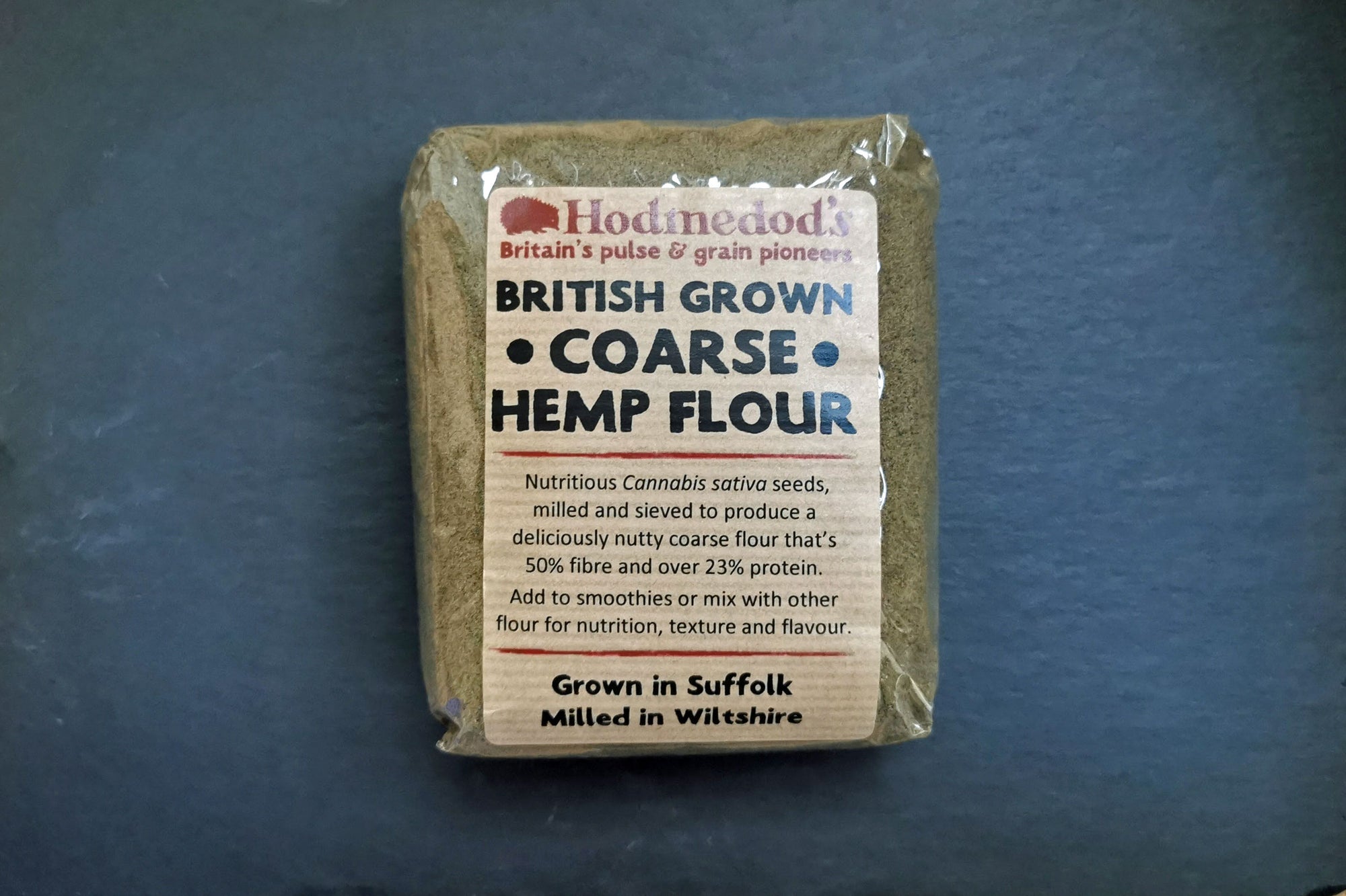 Hemp Flour, Coarse High Fibre - Hodmedod's British Pulses & Grains
