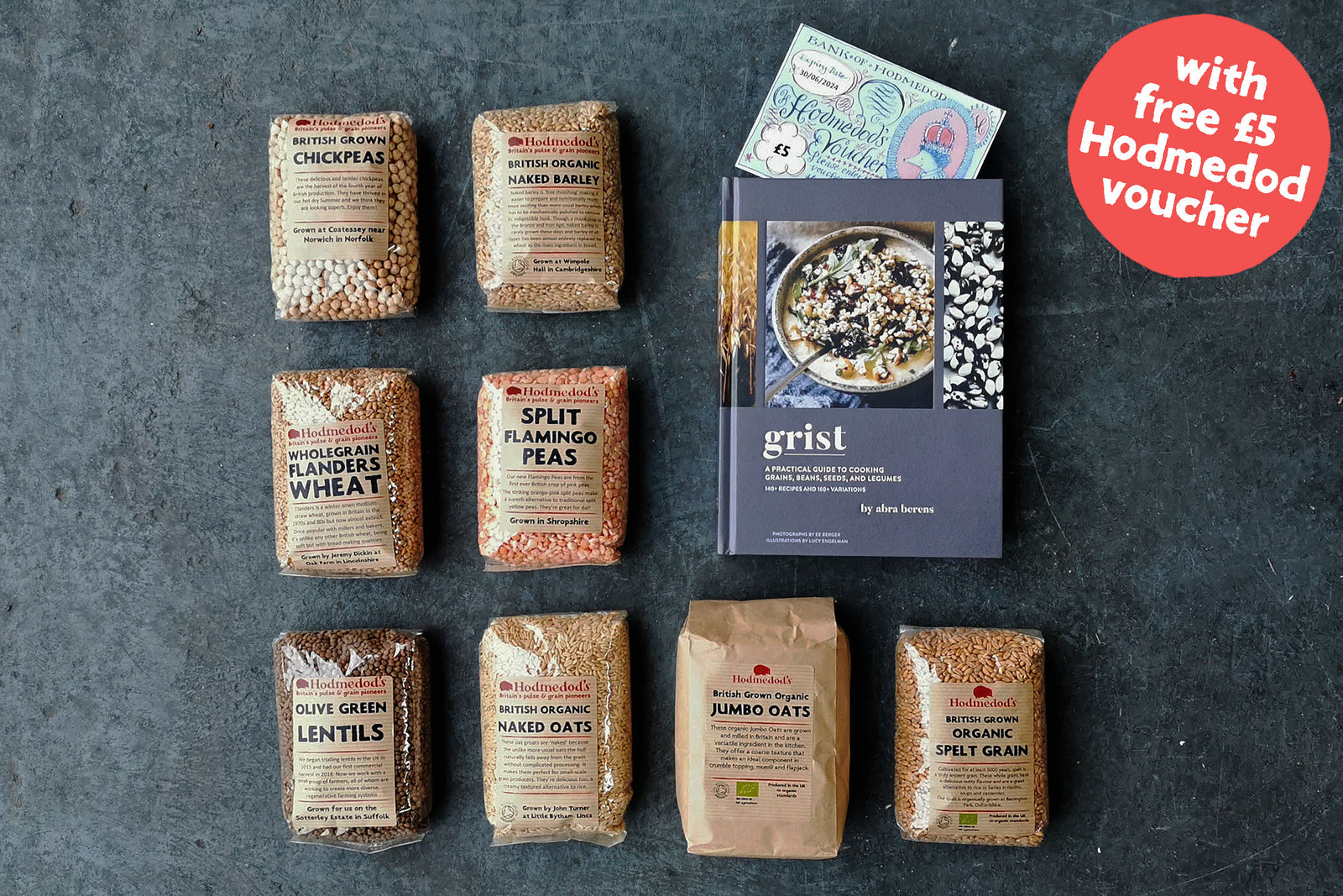 Grist Bundle - Hodmedod's British Pulses & Grains