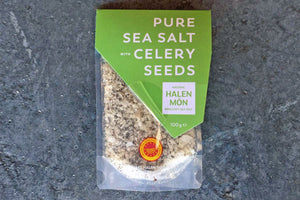 Pure Sea Salt with Celery Seeds - Hodmedod's British Pulses & Grains