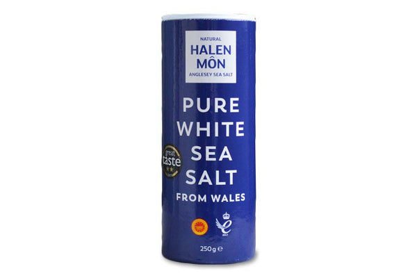 Pure White Sea Salt from Wales, Flakes - Hodmedod's British Pulses & Grains